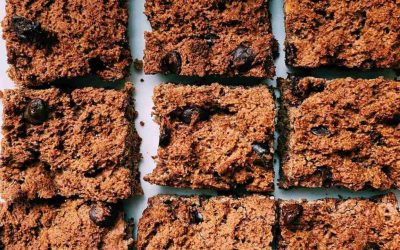 Chocolate and Peanut Butter Blondies