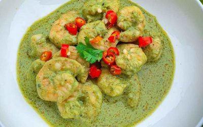 Prawns In Creamy Jalapeño Sauce Recipe