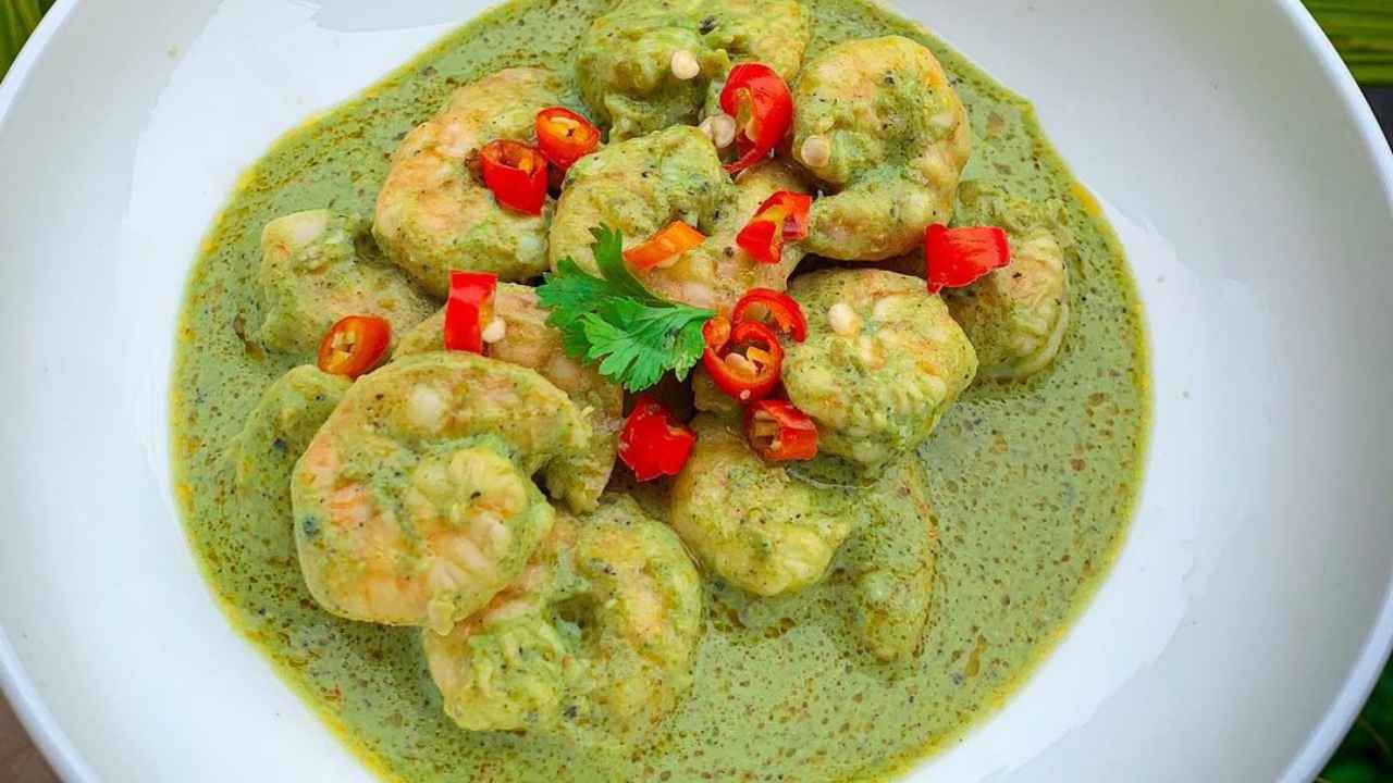 Prawns In Creamy Jalapeño Sauce Recipe