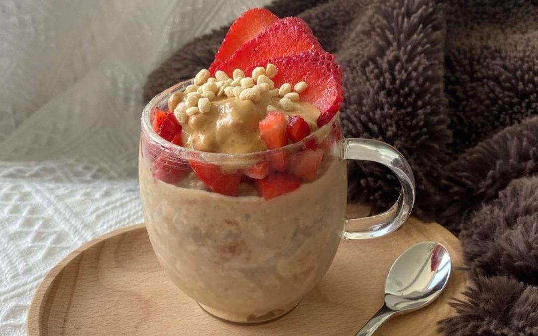 Milkshake Oats Peanut Butter: Protein Dessert