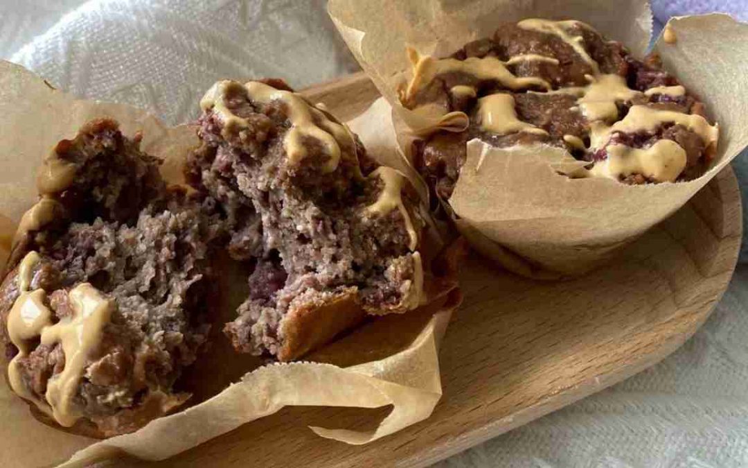 Protein Muffins: With Raspberry and White Chocolate