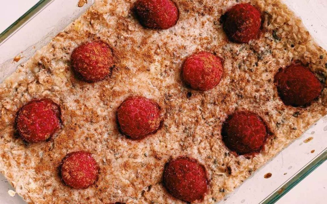 Baked Oats From Raspberries