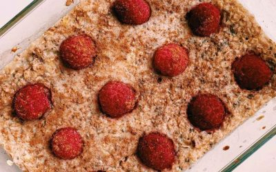 Baked Oats From Raspberries